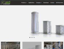 Tablet Screenshot of iedgreenpower.com